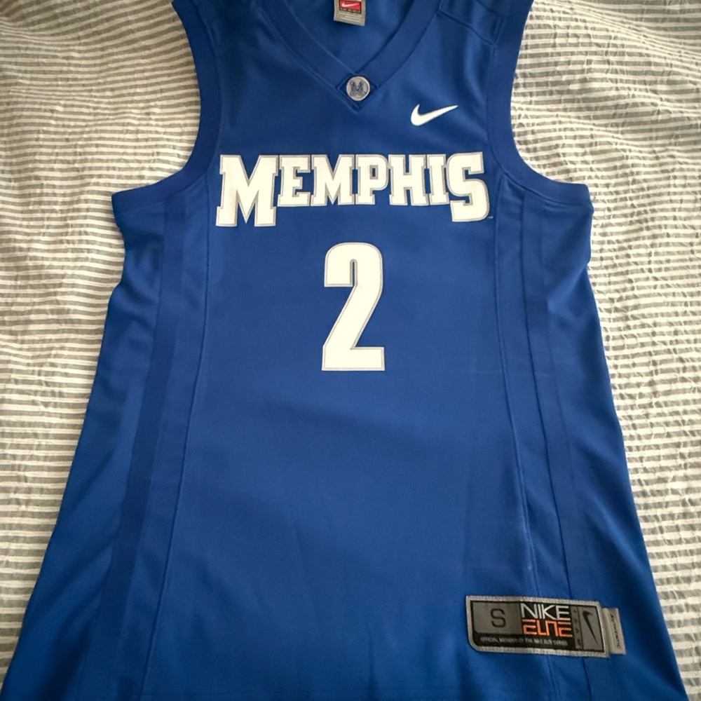 Nike Elite Blue Memphis Tigers Jersey